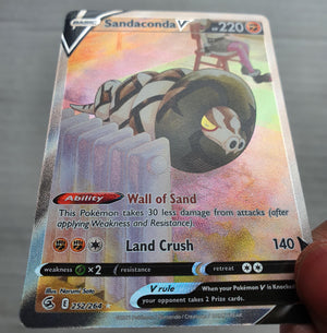Pokemon - Sandaconda V [Alternate Art] *Ultra Rare* Fusion Strike 252/264 (NM)
