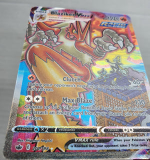Pokemon - Blaziken VMAX *Alternate Art* Chilling Reign 201/198