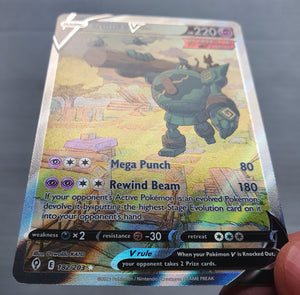 Pokemon - Golurk V [Alternate Art] *Ultra Rare* Evolving Skies 182/203 (NM)
