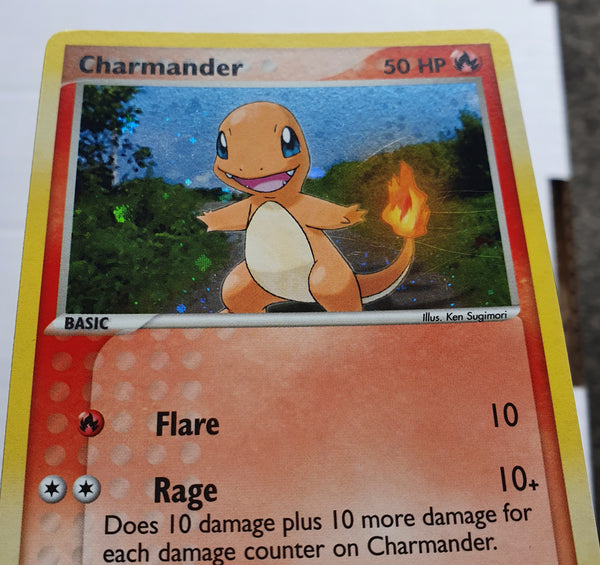 Pokemon - Charmander *Secret Rare* Ex Fire Red & Leaf Green 113/112 (NM)