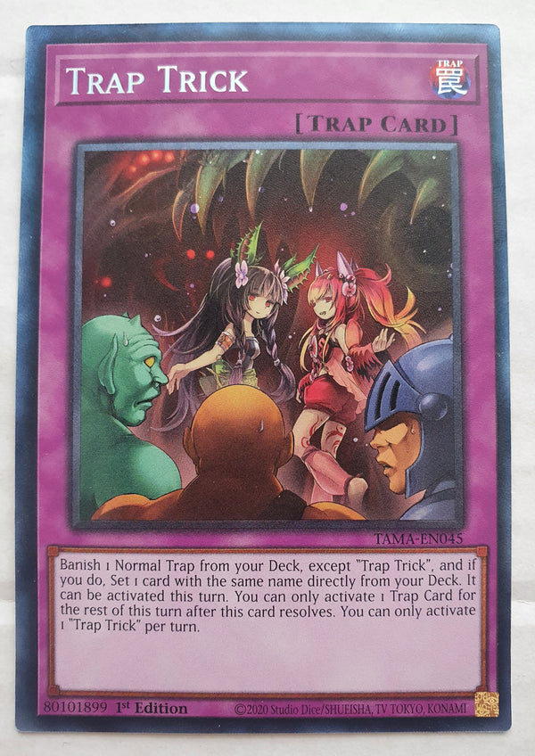 Yugioh - Trap Trick *Collector's Rare* TAMA-EN045 (NM)