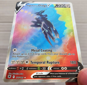 Pokemon - Origin Forme Dialga V [Alternate Art] *Ultra Rare* 177/189