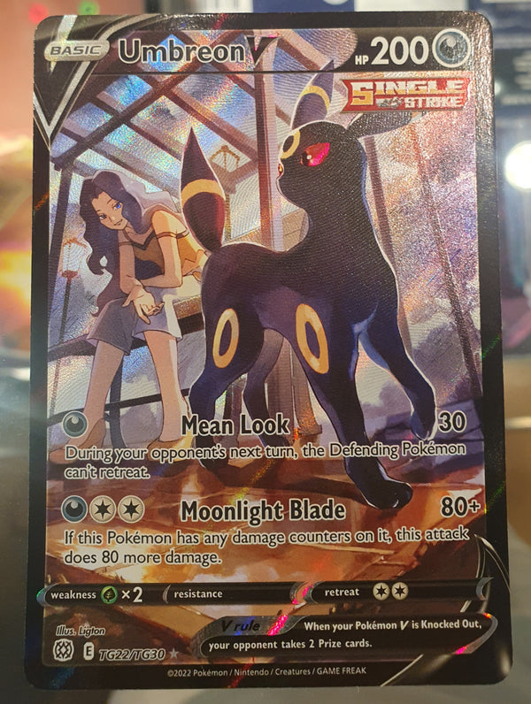 Pokemon - Umbreon V *Ultra Rare* Brilliant Stars TG22/TG30