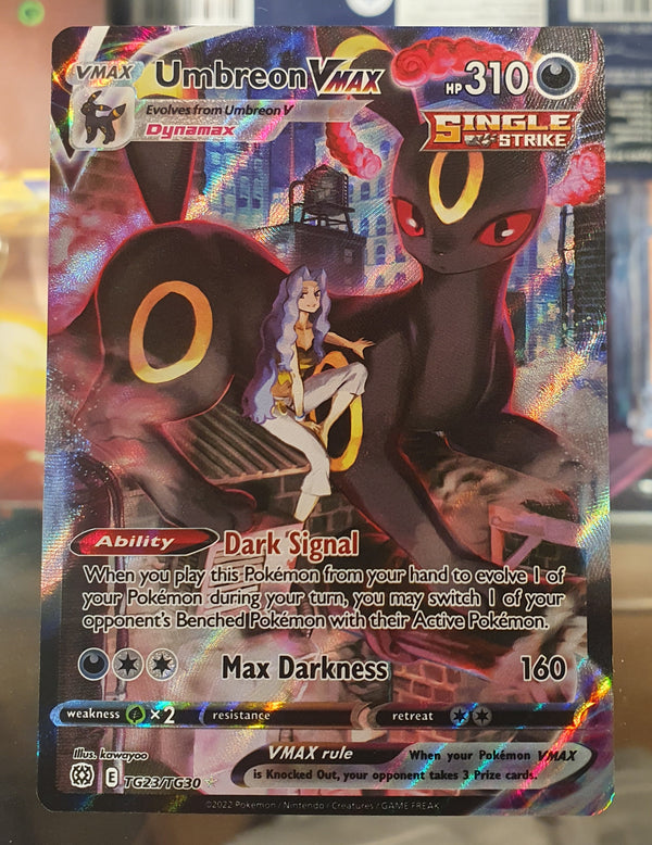 Pokemon - Umbreon VMAX *Ultra Rare* Brilliant Stars TG23/TG30