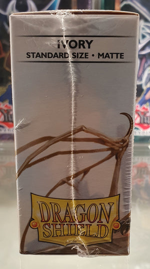 Dragon Shield Sleeves - Ivory Matte Sleeves Box 100ct