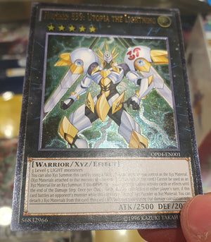 Yugioh - Number S39: Utopia the Lightning *Ultimate Rare* OP04-EN001 (NM)