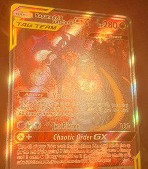 Pokemon - Naganadel & Guzzlord GX *Alternate Art* Cosmic Eclipse 224/236