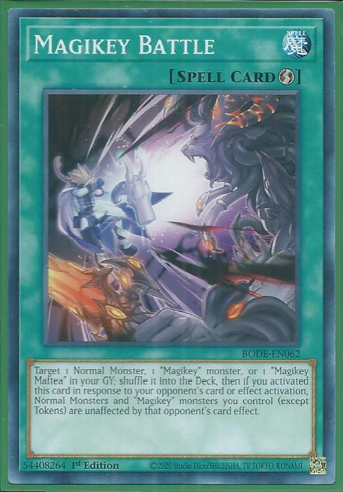 Yugioh - Magikey Battle *Common* BODE-EN062 (NM/M)