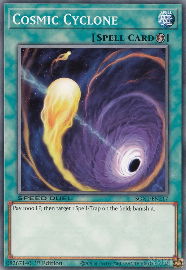 Yugioh - Cosmic Cyclone *Common* SGX1-ENE17 (NM/M)