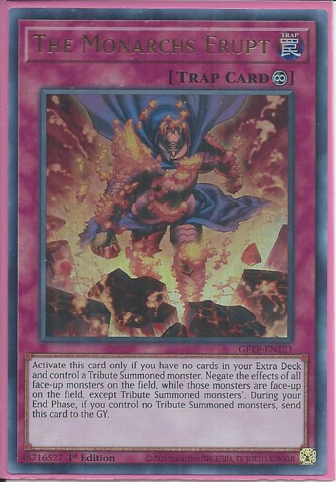 Yugioh - The Monarchs Erupt *Ultra Rare* GFTP-EN121 (NM)