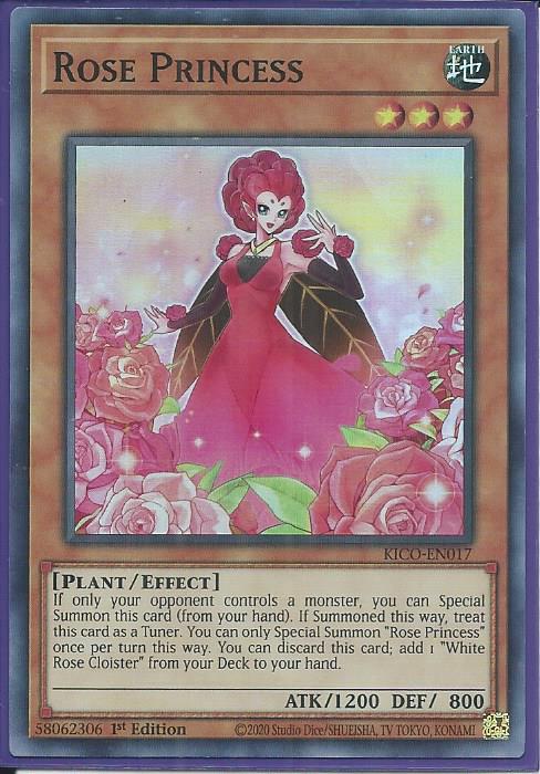 Yugioh - Rose Princess *Super Rare* KICO-EN017 (NM/M)