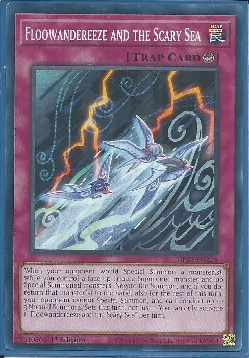 Yugioh - Floowandereeze and the Scary Sea *Common* MP22-EN228 (NM/M) Envoy Cards Yugioh - Floowandereeze and the Scary Sea *Common* MP22-EN228 (NM/M) Envoy Cards