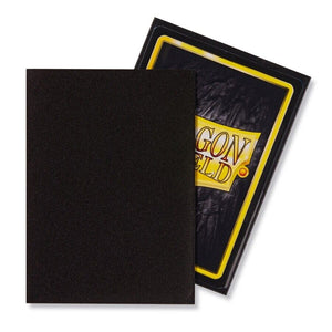 Dragon Shield Sleeves - Black Matte Sleeves Box 100ct