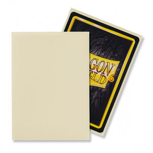 Dragon Shield Sleeves - Ivory Matte Sleeves Box 100ct